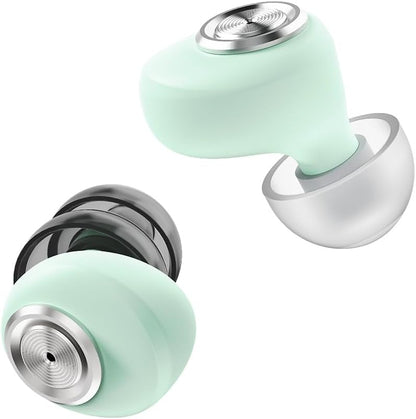 AZLA Calmfit Sleep Ear Plugs for Sleeping, Flexible Comfort Design (Mint, SML Set)