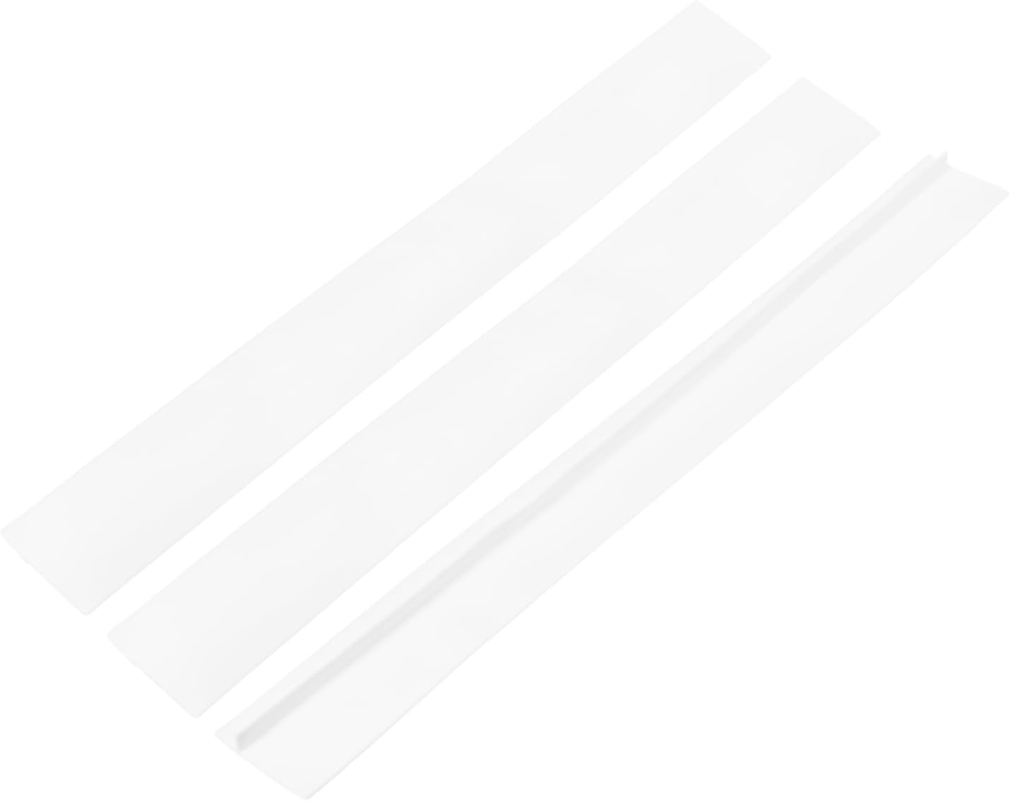 PATIKIL 25 Inch Silicone Stove Gap Covers, 3 Pcs Heat Resistant Kitchen Stove Gap Fillers for Ovens Stovetop Counter Washer Dryer, Gray