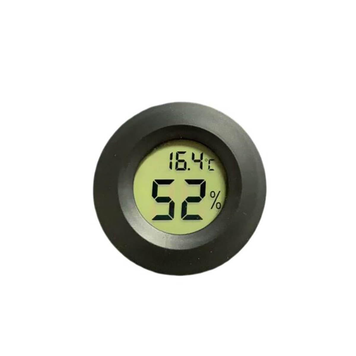 Mini Hygrometer Thermometer Digital Humidity Meter Indoor Outdoor Humidity Monitor Reptile Thermometer for Home Office Garden Cellar Fahrenheit/Celsius(℉/℃)