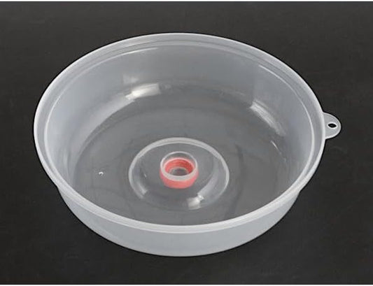 Japanese Microwave Plate Cover Easy Grip Microwave Splatter Guard Lid With Steam Vent Dishwasher Safe Made in Japan, 9-inch