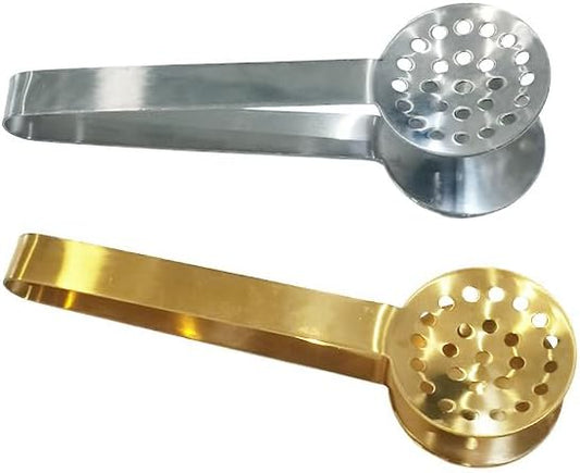 2 Pcs Tea Bag Squeezer Tongs, Stainless Steel Teabag Filter Clamp, Durable Strainer Gripper Picker, Tea Bag Squeezer for Tea Lovers, Kitchen Bar Tea Tools