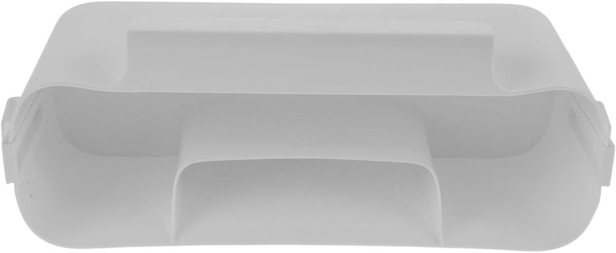 Bedside Caddy for Dorm Bed, Plastic Bedside Hanging Organizer with Side Hooks, Bedside Shelf for Phone Glasses Bottle Office Supplies in Dorm Room RV, Bunk and Hospital Bed Rails
