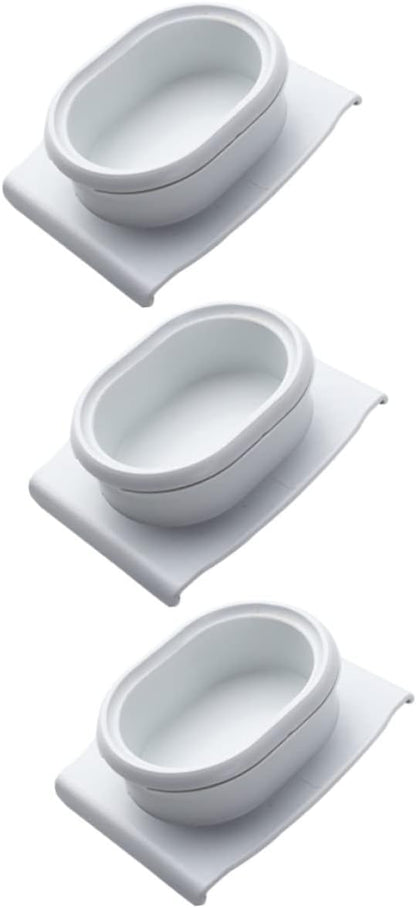 Food Slicer Hand Guard Finger Protectors for Safe Cutting and Grating Vegetables Fruits Cheese Meat with Non-Slip Design 3.74X3.14X1.18 Inch 3 Pack