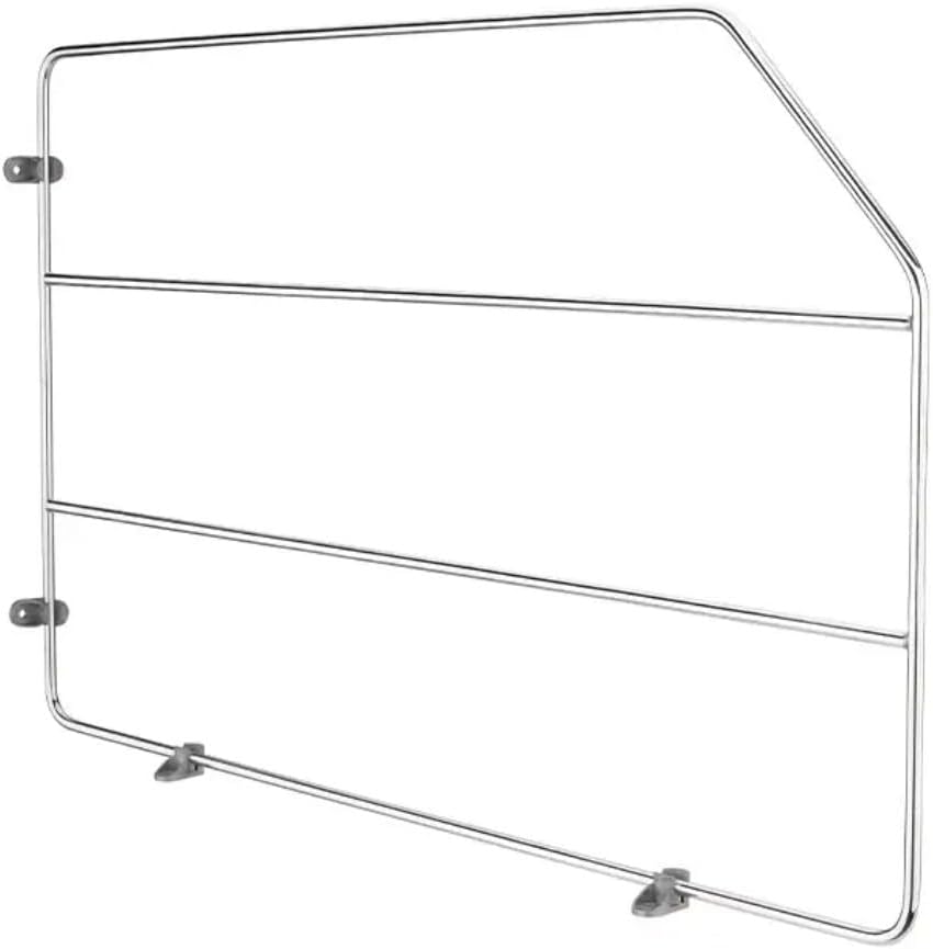Rev-A-Shelf 12" Bakeware and Tray Divider for Wall/Base Cabinets, Chrome | Baking & Cookie Sheet Organizer, Min Opening Width of 3", 597-12CR-2-1
