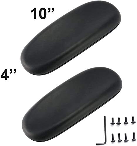 MySit Office Chair Armrest Replacement Universal 4" or 5.5" Mounting Hole