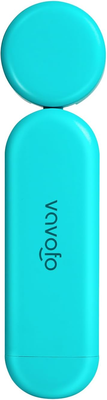 VAVOFO USB Rechargeable Bookmark Reading Light, Blue Light Blocking Amber LEDs for Bedtime Reading - Clip On, 9 Lighting Modes