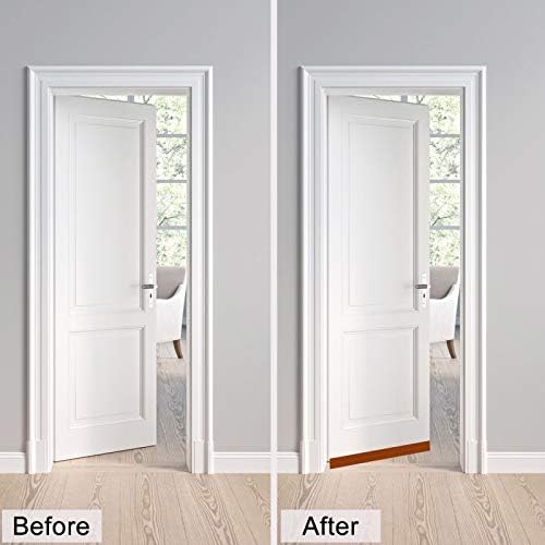 TORRAMI Silicone Weather Stripping 1 inch Width 20 Feet Length, Seal for Door Under Bottom, Gap, Side, Glass Shower Door, Sliding Door,Windows, Grey