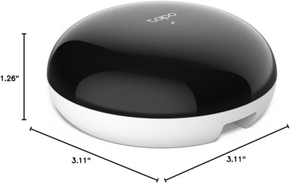 Tapo Smart Water Leak Detector, Requires Tapo Hub, T300 | Water Leak Sensor Wi-Fi with Rapid Dripping Detection, 90dB Adjustable Alarm, App Alerts, Works with Alexa and Google Home