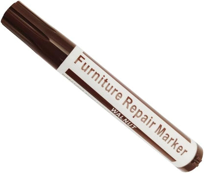 Furniture Pens for Touching Up, Wood Scratch Repair Markers, Professional Repair Tool for Scratches, Wood Floors, Tables (Dark Brown)