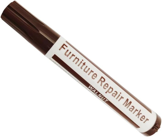 Furniture Pens for Touching Up, Wood Scratch Repair Markers, Professional Repair Tool for Scratches, Wood Floors, Tables (Dark Brown)