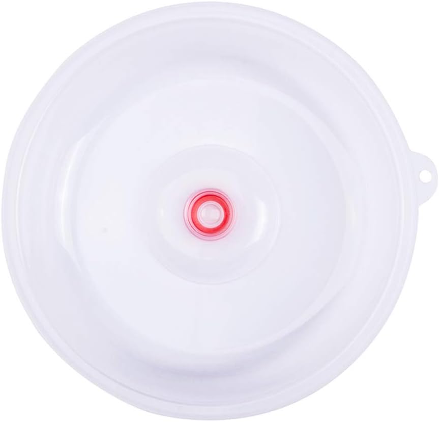 KINGZHUO 9 Inch Microwave Cover - BPA Free Food Protective Plate & Splatter Guard