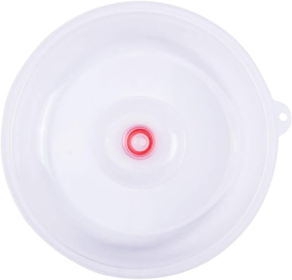 KINGZHUO 9 Inch Microwave Cover - BPA Free Food Protective Plate & Splatter Guard
