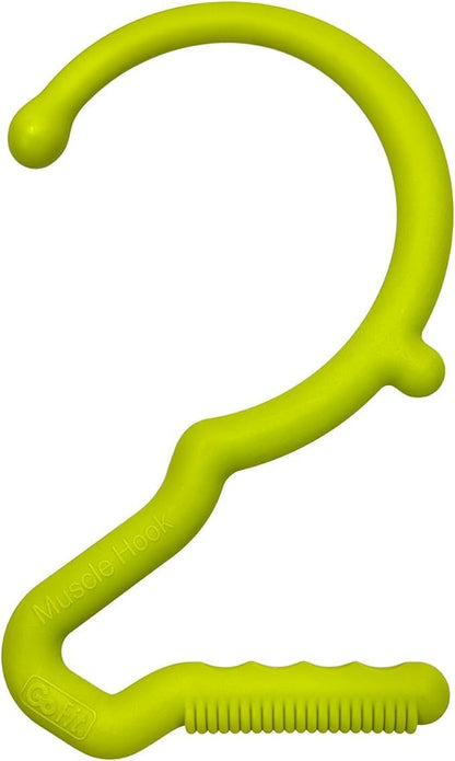GoFit Muscle Self Massage Hook – Ergonomic Massage Wand for Targeted Muscle Relief, Deep Tissue Trigger Point Therapy, and Myofascial Release