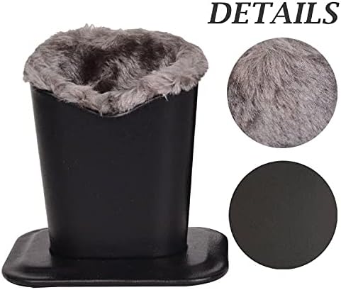 Pack of 2 Soft Plush Lined Eyeglasses Holder Stand Protective Glasses Holder Stand