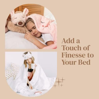 FeelAtHome Criss-Cross Bed Sheet Holders, 2 PCS Black, Mattress Straps