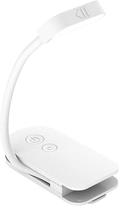 Choudao Rechargeable Book Light, Portable Reading Light,Black | Eye Caring 3 Color Temps, Extremely Long Battery Life, Portable Clip-On Reading Light for Studying