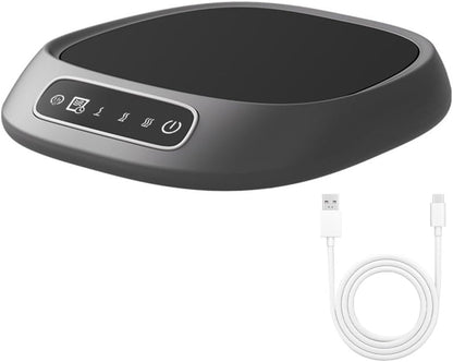 Coffee Mug Warmer,Electric Smart Beverage Cup Warmer with Timer & Auto Shut Off,Quick Heating,3 Temperature Settings for Office Travel Desk