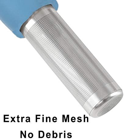 Leden Tea Infuser for Loose Leaf Tea Extra Fine Mesh Tea Steeper Gray
