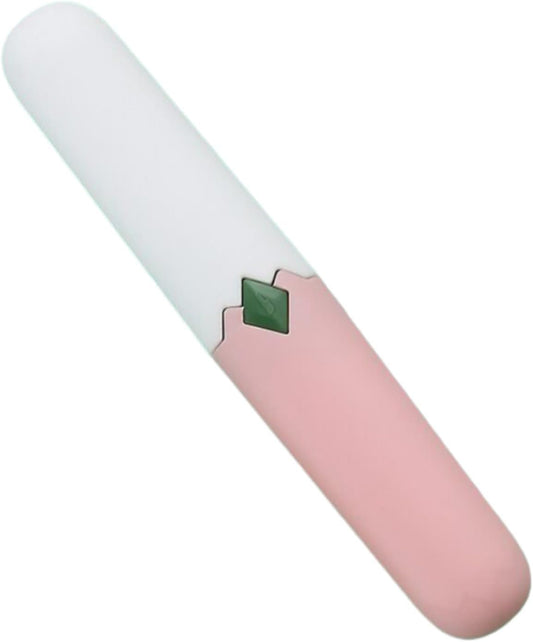 2-in-1 Peeler with Safety Cover – Stainless Steel Multi-Function Fruit & Vegetable Peeler, Creative Dual-Use Peeler for Kitchen & Outdoor, 6.88 x 1.37 x 0.79 Inches (pinkish white)