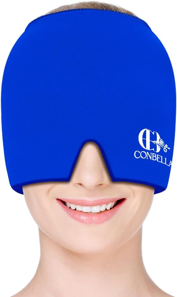 Migraine Relief Cap, Soothing Headache Ice Face Mask Products