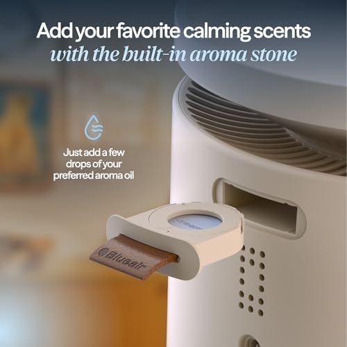 BLUEAIR 3.8L Top-Fill Humidifiers for Bedroom, 1 Gal, DreamWell H38i Grey