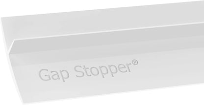 Gap Stopper® Pro - 21" Gray, Professional Grade, FDA Heavy 8.6 oz Silicone, Set of 2, Covers Gap between Stove & Countertops