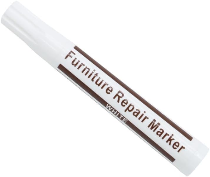 Furniture Pens for Touching Up, Wood Scratch Repair Markers, Professional Repair Tool for Scratches, Wood Floors, Tables (Dark Brown)