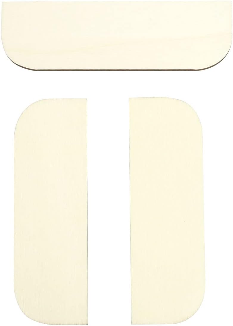 12PCS 3.5 Inch Hinge Repair Kit - Wooden Door Hole Cover & Filler Plates for Kitchen Cabinet Hinges