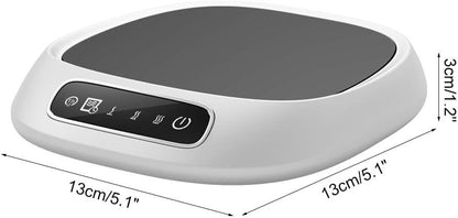 Coffee Mug Warmer,Electric Smart Beverage Cup Warmer with Timer & Auto Shut Off,Quick Heating,3 Temperature Settings for Office Travel Desk