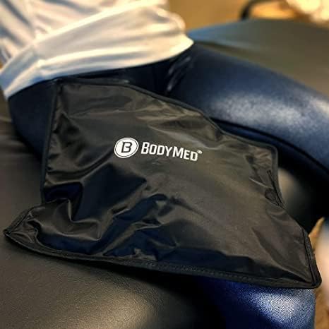 BodyMed Reusable Gel Ice Pack Cold Compress for Neck - Professional Grade Cold Therapy for Injuries, Aches, Swelling, Bruises, Sprains - 21 in. x 6 in. (Neck Contour)