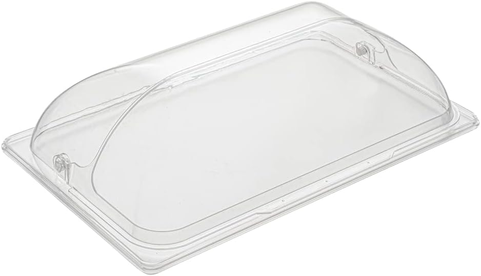 Restaurantware Cater Tek 11 Inch Polycarbonate Plate Cover 1 Shatterproof Dish Cover - Microwavable Endures Up To 210F Clear Plastic Splatter Cover With Finger Hole For 11 Inch Plates