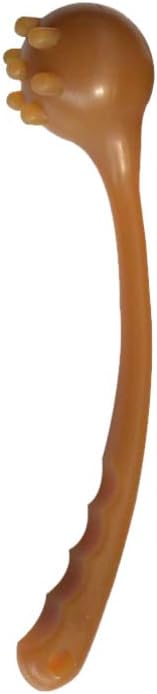 Healifty Fitness Massage Hammer Manual Back Massager for Neck Shoulder and Back Portable Body Massage Tool with Non-Slip Handle 10.62 in Rod for Self and Stress Relief