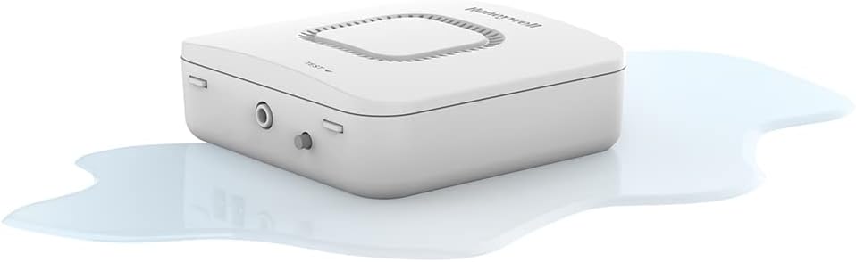 Honeywell Home RWD42/A Water Defense Water Leak Alarm with Sensing Cable, Rwd42 , White | RWD42/A Water Defense Rwd42 , White