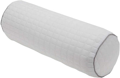 Kingnex Cylinder Bolster Roll Pillow for Sleeping on Back or Side 20x8