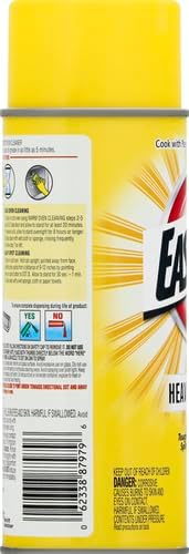Easy Off Heavy Duty Oven Cleaner, Destroys Tough Burnt on Food and Grease, Fresh Scent, 14.5 oz Can