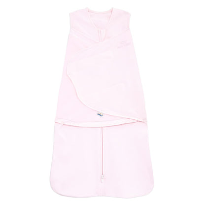 HALO 100% Cotton Sleepsack Swaddle, 3-Way Adjustable Wearable Blanket, TOG 1.5, Pink Floral, Newborn, 0-3 Months - Colors B