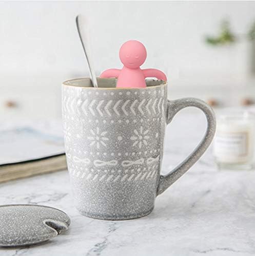 Leden Tea Infuser for Loose Leaf Tea Extra Fine Mesh Tea Steeper Gray
