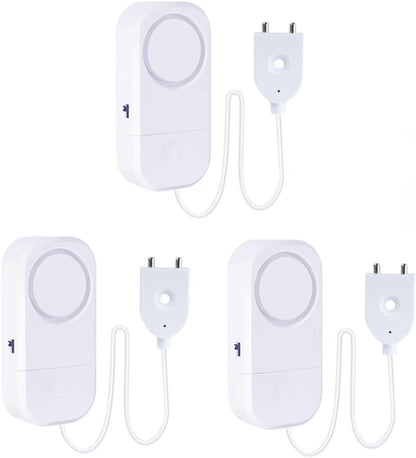 Smart Water Leak Detector, 120dB Adjustable Alarm Suit for Home，Water Sensor for Basement, Water Leak Alarm,3 PCS
