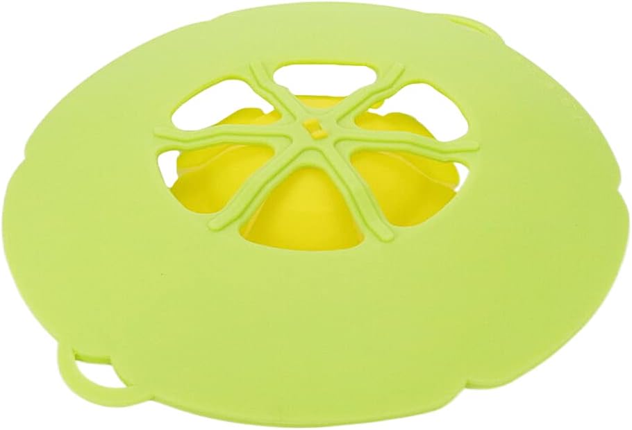 Sscon 1Pc Cover 10 inch Anti Spill Stopper Lid