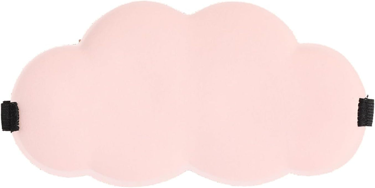 3D Contoured Sleep Eye Mask, Full Blackout Soft Foam Sleeping Mask, Breathable Blindfold for Nap Travel, Multi Colors Available (Beige)