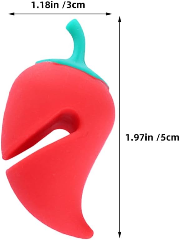Silicone Pot Lid Lifter Clip Heat Resistant Spill Proof Pan Cover Holder for Soup Porridge Cooking Boil over Prevention Kitchen Gadget