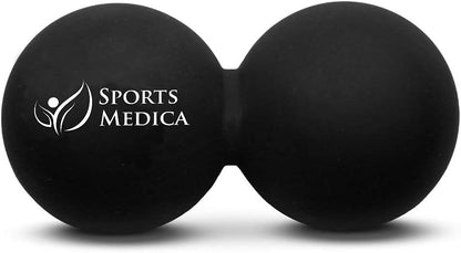 Lacrosse Ball for Myofascial Release, Trigger Point Massage Therapy | Best For Neck & Shoulder Pain, Video Series & eHandbook Included