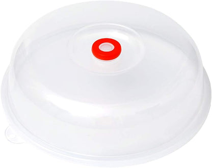KINGZHUO 9 Inch Microwave Cover - BPA Free Food Protective Plate & Splatter Guard