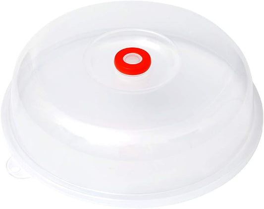 KINGZHUO 9 Inch Microwave Cover - BPA Free Food Protective Plate & Splatter Guard