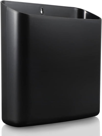 Picowe Magnetic Laundry Storage, Large Lint Holder Bin, Space-Saving Trash Container Hanging on Dryer, Washer or Wall Mount (Gray White)