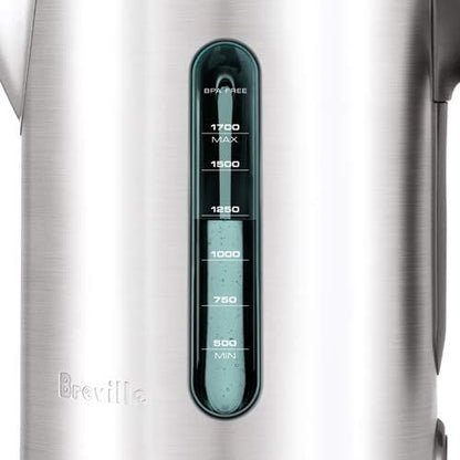 Breville BKE700BSS Soft Top Pure Hot Water Kettle, Brushed Stainless Steel | Quickly heat water for tea, coffee and instant meals with electric kettle featuring a soft-opening lid | 7 cup capacity