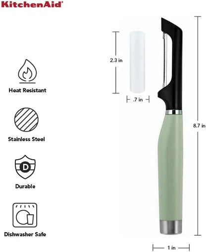 KitchenAid Gourmet Euro Peeler, 8.7-Inch, Pistachio