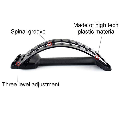 Back Massage Stretcher Arch Black Magic Message Stretcher Back Stretcher Lumbar Support Device Relax Mate Spine Pain Relief Chiropractic