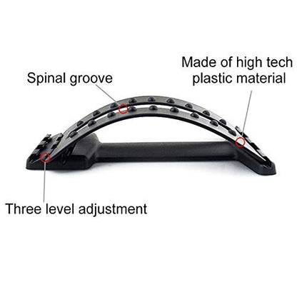 Back Massage Stretcher Arch Black Magic Message Stretcher Back Stretcher Lumbar Support Device Relax Mate Spine Pain Relief Chiropractic