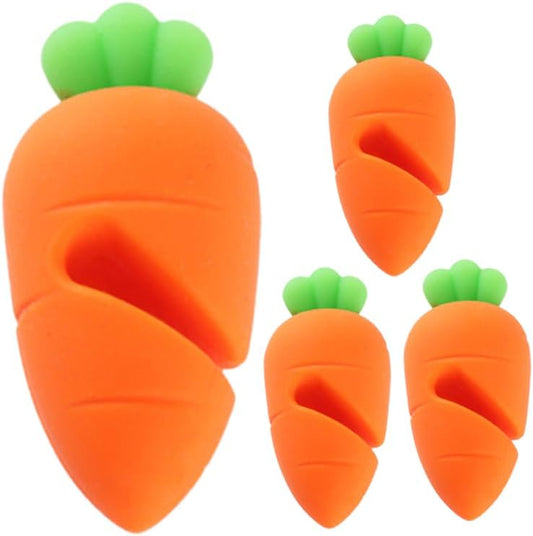 Silicone Pot Lid Lifter Clip Heat Resistant Spill Proof Pan Cover Holder for Soup Porridge Cooking Boil over Prevention Kitchen Gadget
